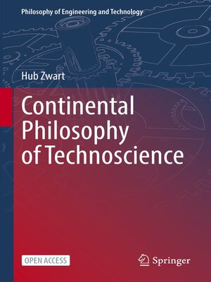 cover image of Continental Philosophy of Technoscience